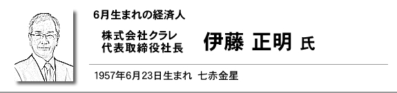 株式会社クラレ 代表取締役社長 伊藤 正明 氏